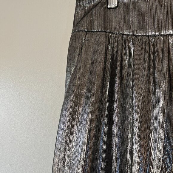 Crosby By Molly Burch Silver Pants - Picture 4 of 12